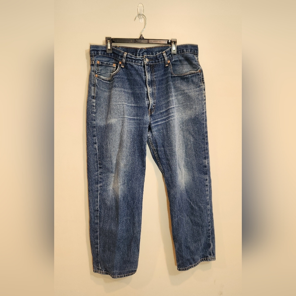 Levi's 550 Relaxed Fit Blue Jeans